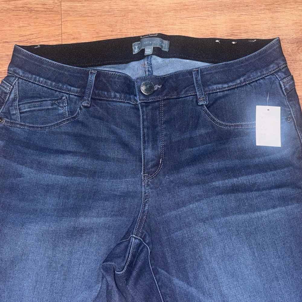Democracy Women's Skinny Jeans - Dark Blue Wash